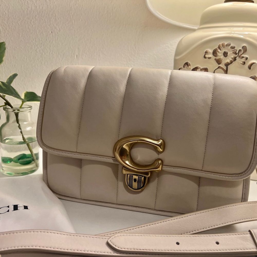 Coach Studio Shoulder Bag With Quilting